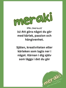 Meraki – Kalostous