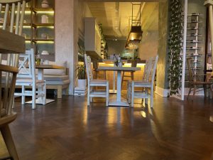 Greek dining experience at Oikos restaurant in Hanover