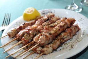 Grill Bank im Zentrum – Kalostous