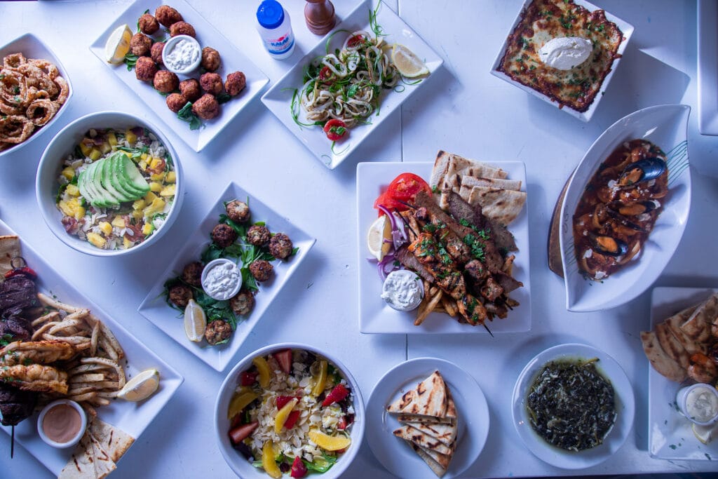 Meraki Greek Bistro serving authentic Greek and Mediterranean cuisine in Miami, Florida.