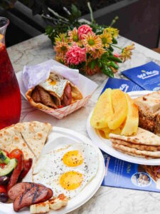 Niko Niko's Greek restaurant serving authentic Mediterranean cuisine in Houston, Texas