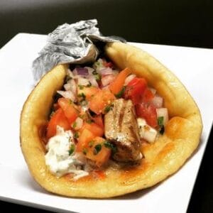 Samos Greek Island Grill serving fresh Greek and Mediterranean cuisine in Baltimore, Maryland.