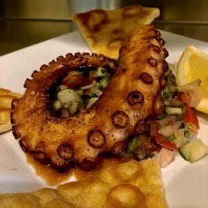 Samos Greek Island Grill serving fresh Greek and Mediterranean cuisine in Baltimore, Maryland.