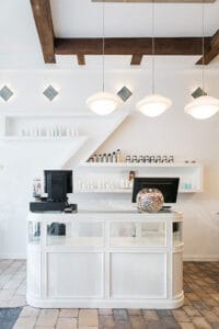 Bright modern interior of ZIZZORZ Kapperz
