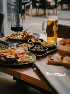 Freshly prepared meat specialties at Meraki in Dresden