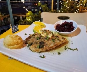 Greek grilled specialties at Mykonos in Puerto Vallarta