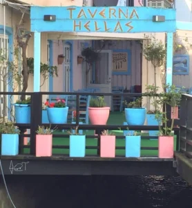 Taverna Hellas restaurant branding