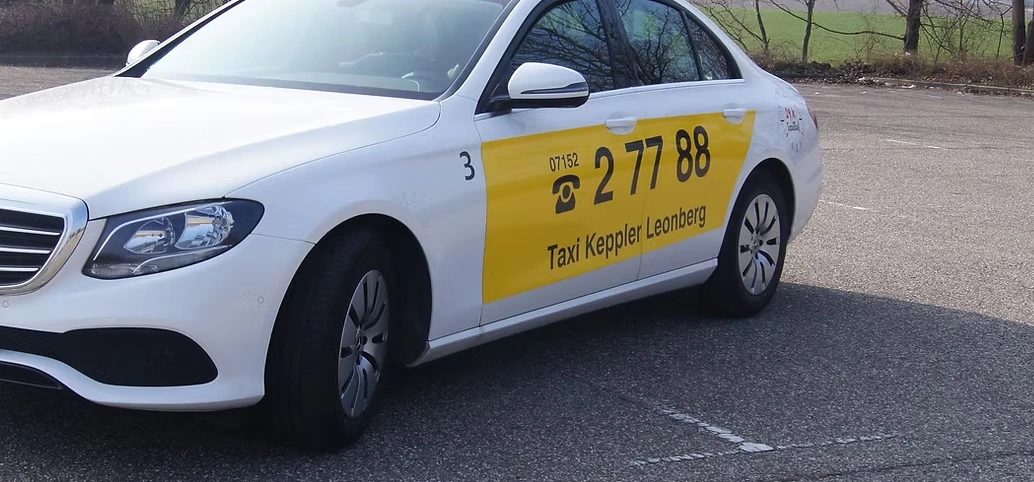 Taxi Keppler vehicle providing taxi services in Leonberg