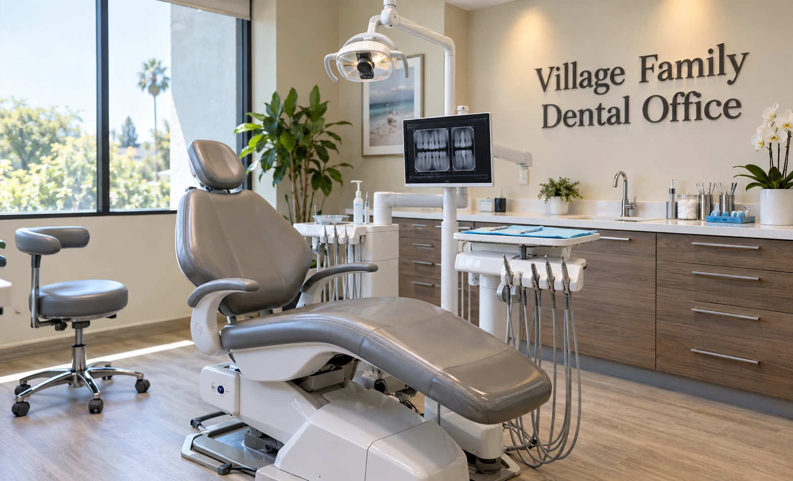 Village Family Dental Office led by Dr. Michael Papadopoulos in the Los Angeles area